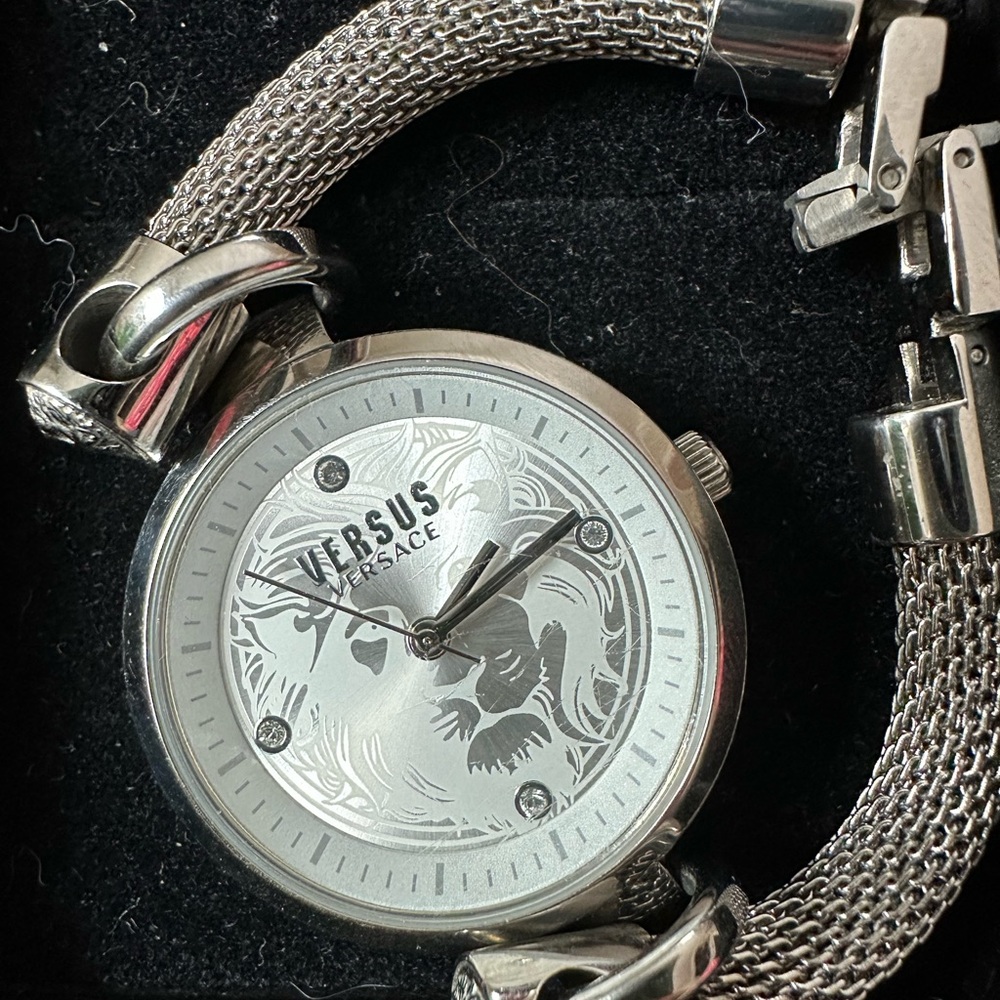 Versus Versace Silver Mesh Women’s Watch